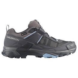 Salomon X Ultra 5 GTX Dame EU 37â Asphalt/Castlerock/Brunnera Blue Vandresko